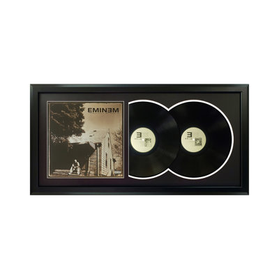 Eminem "The Marshall Mathers LP" Framed Double Record with Black Mat
