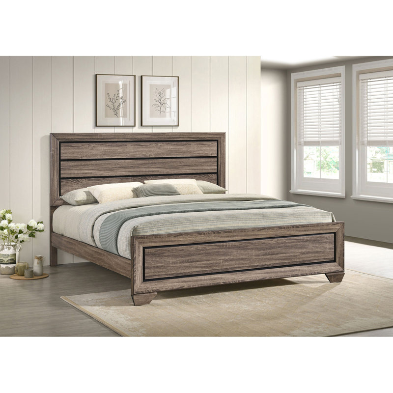 Standard Bed, King, Gray