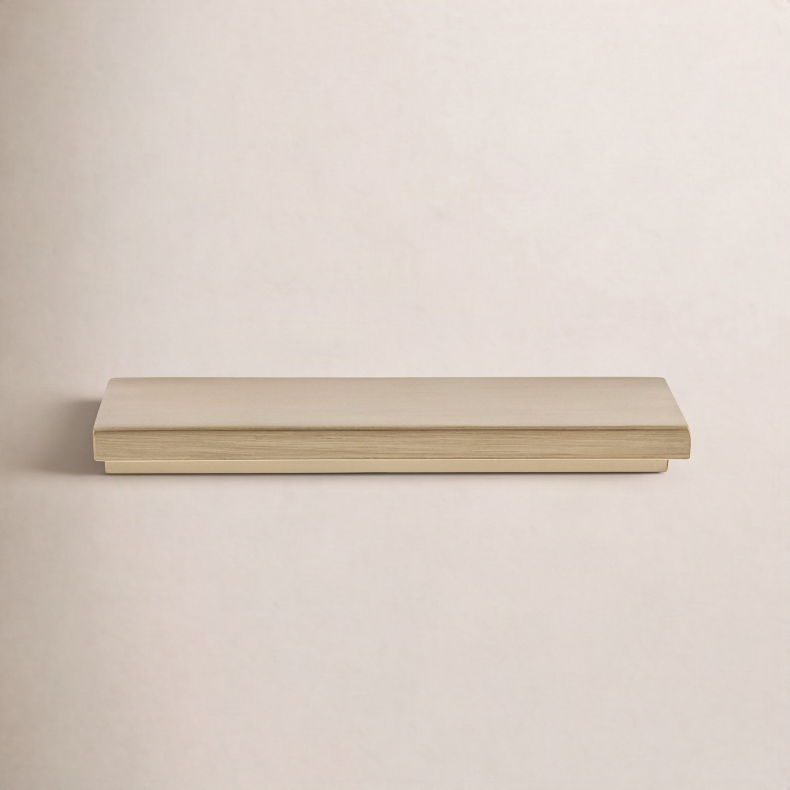 Ethan Finger Cabinet Pull, 3", Satin Brass