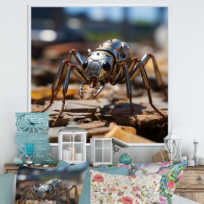 Fourmis industrielles III sur toile
