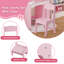 Coiffeuse pour enfants avec lumières, bureau de coiffeuse avec bibliothèque ouverte Princess-114357221