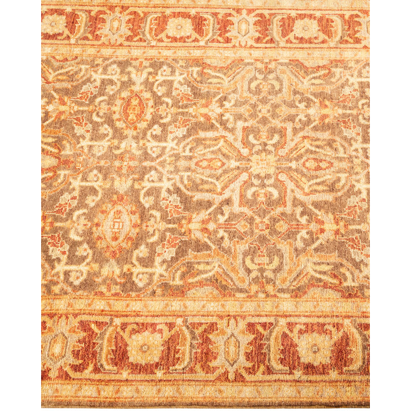 Classic One-of-a-Kind 2' 7" X 12' 10" Hand Knotted Area Rug