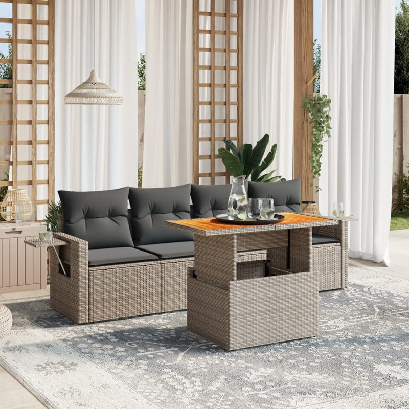 Ensemble de canapé de jardin Vidaxl