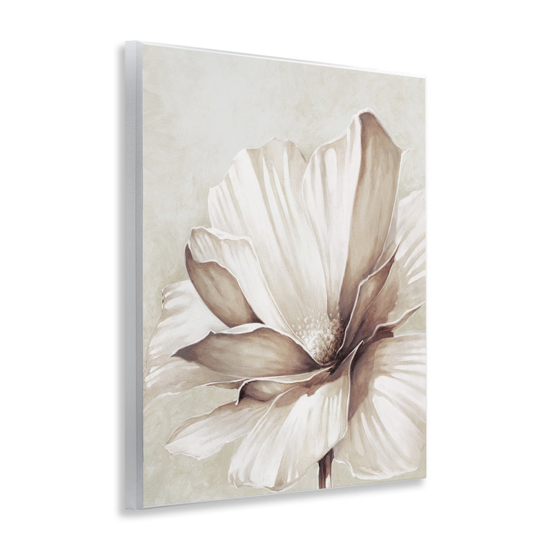 Art mural "White Flower Petals" par Cloverfield & Co.