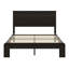 Base de lit, base de lit plateforme en bois, grand rangement sous le lit-671379887