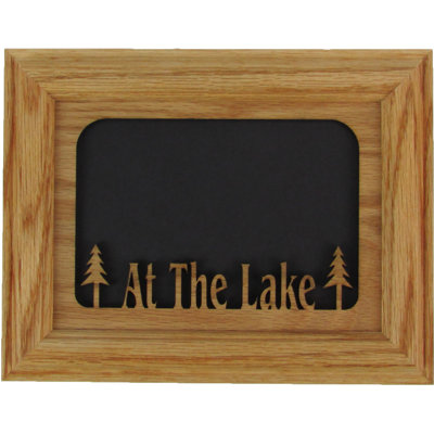 Oak Solid Wood Picture Frame with Mat