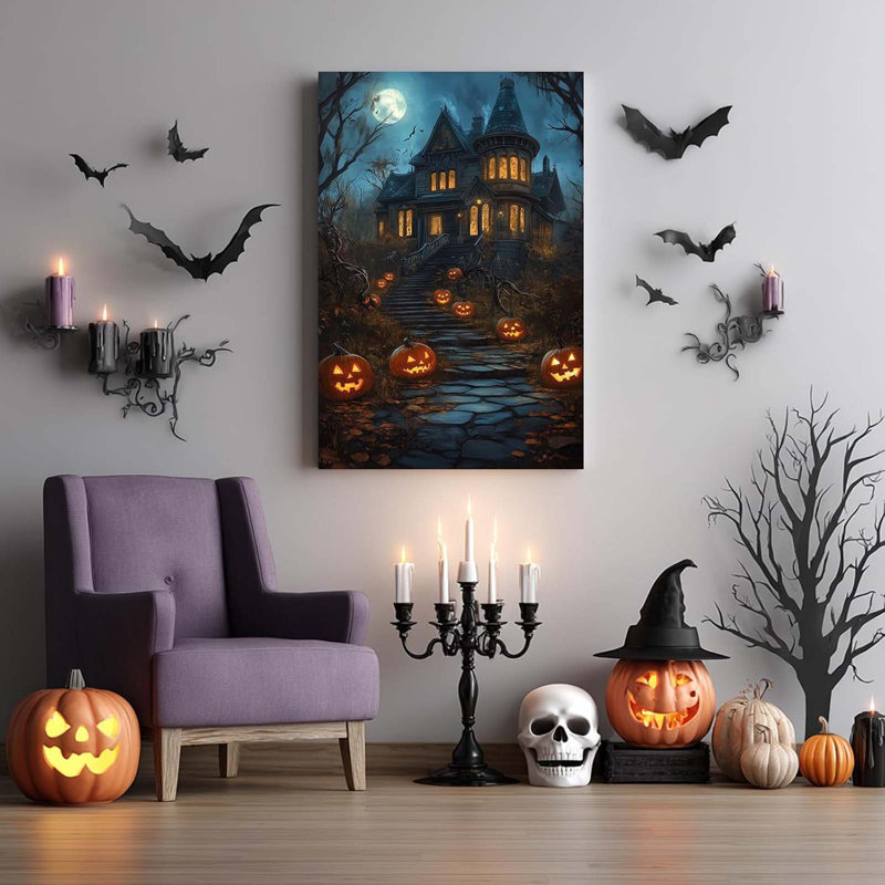 1 Piece Wrapped Canvas Wall Art