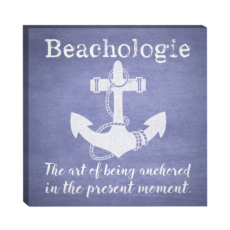 «Beachologie Being Anchored Painted» par Grotto Studios
