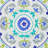 FIESTA Mali Tiles Geo Trellis Anti-Fatigue Comfort Non-Slip Kitchen Mat-96321318