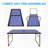 Foldable Table Tennis Table, Suitable Ping Pong Table with Net and 2 Table Tennis Bats Easy to Store