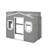 Twin House Loft Bed With Ladder-1840941158