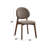 Hadasa Armless Side Chair In Light Grey And Walnut (Set Of 2)-105401212