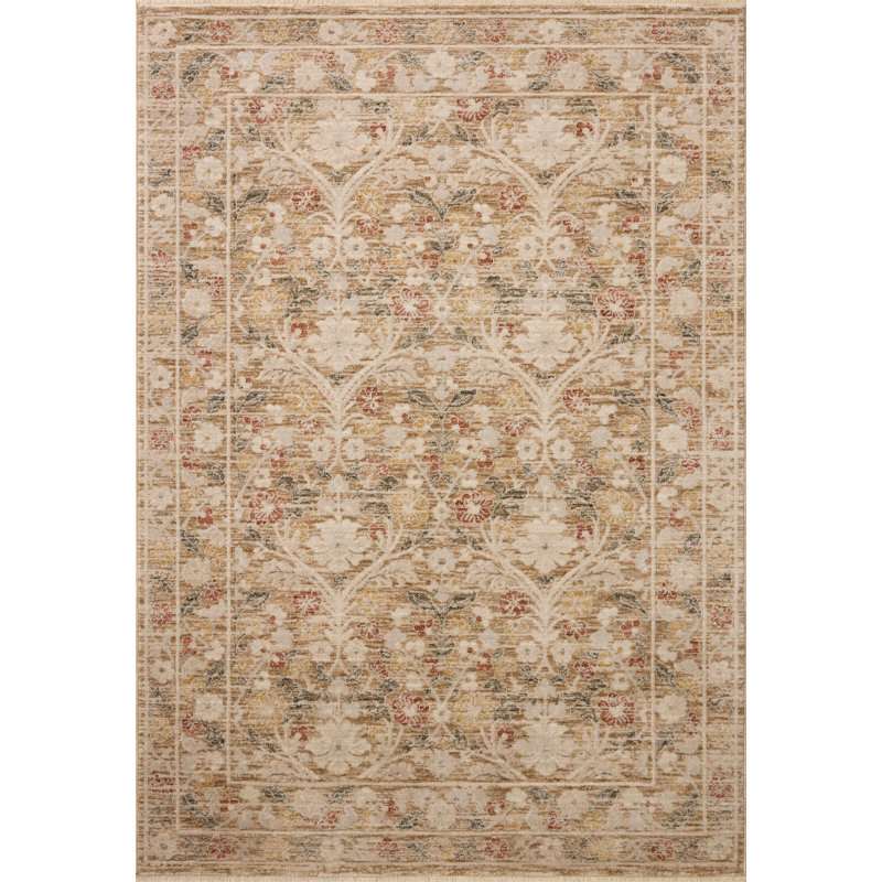 Tapis sable / multicolore Loloi Clarisse, Rectangle 11 pi 6 po x 15 pi 7 po