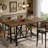 Rustic Pub Bar Counter,Sturdy Bar Table, Table