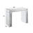 Nysa Mirrored & Faux Crystals Vanity Desk
