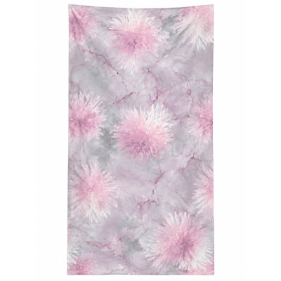 Serviette de plage absorbante rétro multicolore à motif floral sauvage, serviette de voyage en microfibre pour piscine, 127 x 152 cm