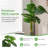 47.5'' Faux Palm Plant in Pot