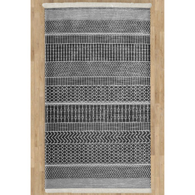 Tapis rectangulaire en polypropylène Kilim