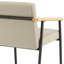 Tabouret de comptoir avec structure en fer (ensemble de 2)-129989684