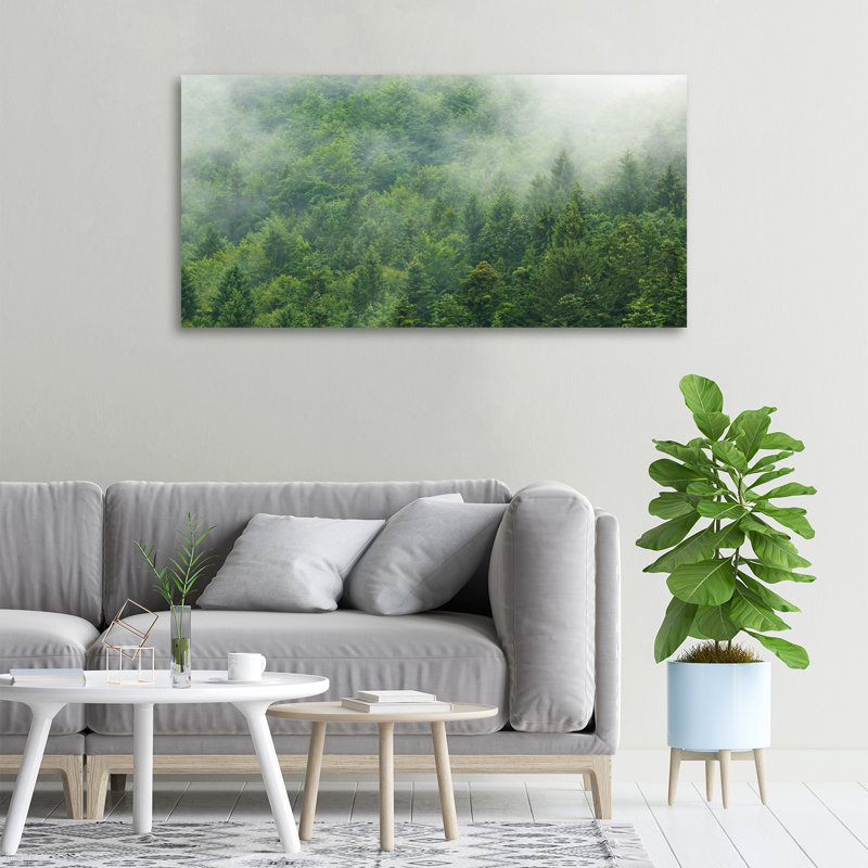 Mysterious Forest - Wrapped Canvas Print, Canvas, 50cm H x 100cm W