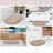 Yashvi Double Ruffle Oval 100% Cotton Piece Bath Rug Set-25520600