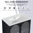 30'' Single Bathroom Vanity with Ceramic Top-556872113