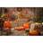 2 Pieces Happy Fall Pumpkin Bows for Wreath, Thanksgiving Wreath Bows Orange Burlap Bow Autumn Harvest Craft Bow Holiday Farmhouse Bows for Front Door Wall Fall Thanksgiving Decoration Supplies