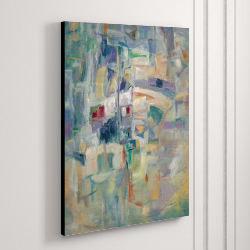 Day Painting by Sara Brown, 63" H x 47" W x 1.5" D, Outdoor