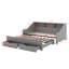 Twin To King Size Daybed Frame With Storage Bookcases-1406403285