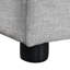 Canapé-lit modulaire surdimensionné en U de 110,2 po avec canapé-lit modulaire polyvalent avec méridiennes de rangement doubles et deux ports USB pour le salon, gris
