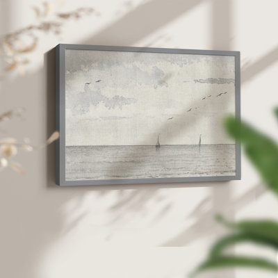 Paysages rétro-CCXC-reproduction encadrée