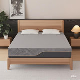 Matelas à mémoire de forme extra ferme, matelas de lit de thé vert gel, matelas de fermeté Flip 2 pour les maux de dos