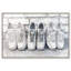 «Brick Wall Sneaker Line Up», reproduction d'art sur toile encadrée par Art Remedy, cadre en noyer, 15 x 10-1977477542-1977477559