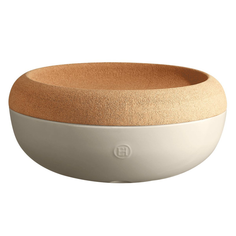 Clay Lg Storage Bowl 14.1 In Dia
