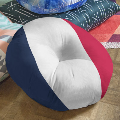 Striped Reversible Throw Pillow