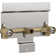 Parallel Two Handle Wall Mount Bath Faucet Valve