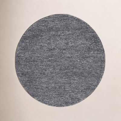 Elle Dark Gray Hand-Woven Rug