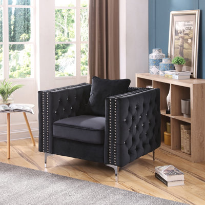 Fauteuil Chesterfield Lieza