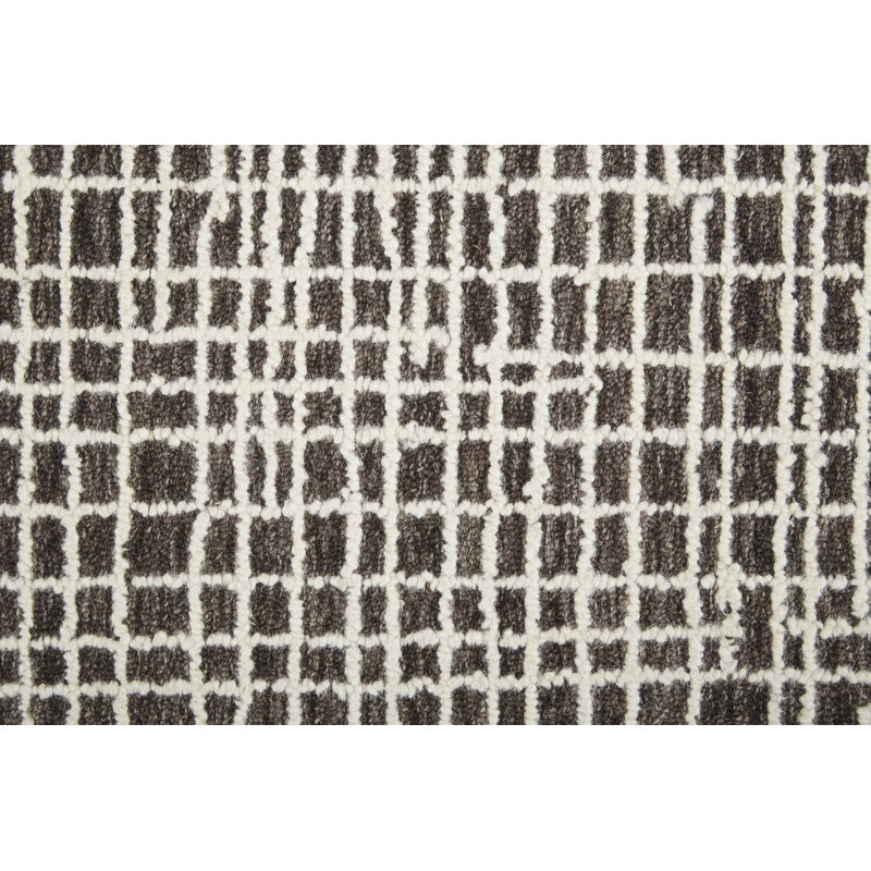 Norvan Wool Abstract Indoor Rug, Rectangle 9' x 12'