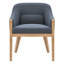 Chaise de salle à manger rembourrée, entièrement assemblée et prête à l'emploi-1950562502