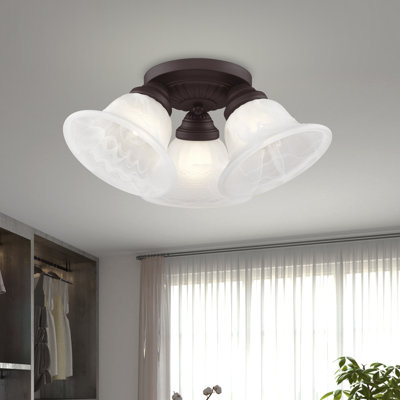 Glass Flush Mount