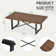 Berklee 4-Piece Aluminum Wicker Patio Conversation Set With 3-Seat Sofa, Coffee Table And Light Gray Cushions