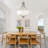6 - Light Dimmable Drum Chandelier-1122142967