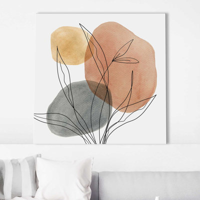 «Desert Lines II» par Carol Robinson - Peinture
