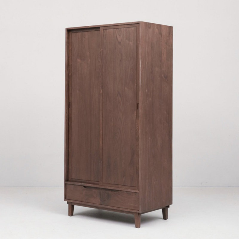 Simple Style Solid Wood Wardrobe