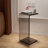 Small C-Shaped Acrylic Side Table, Multi-Purpose Modern Coffee Table For Living Room And Bedroom-115101509