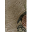 Handloom Cashmere Blend High Pile Area Rug in Natural-68183984