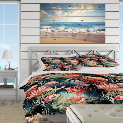 Ensemble de housse de couette Coral Reef Beauty