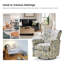 Cofer Upholstered Swivel Armchair-1455066490