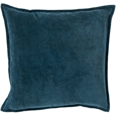 Edgar Solid Colour 100% Cotton Throw Pillow